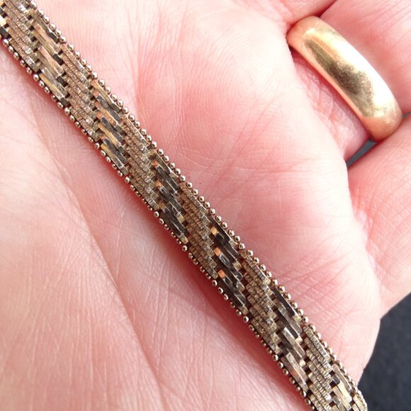 Vintage Italian 925 Sterling Silver Milor Bracelet 7 1/4" - Picture 8 of 9